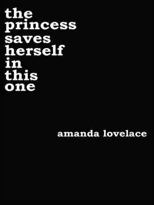 cover image of the princess saves herself in this one